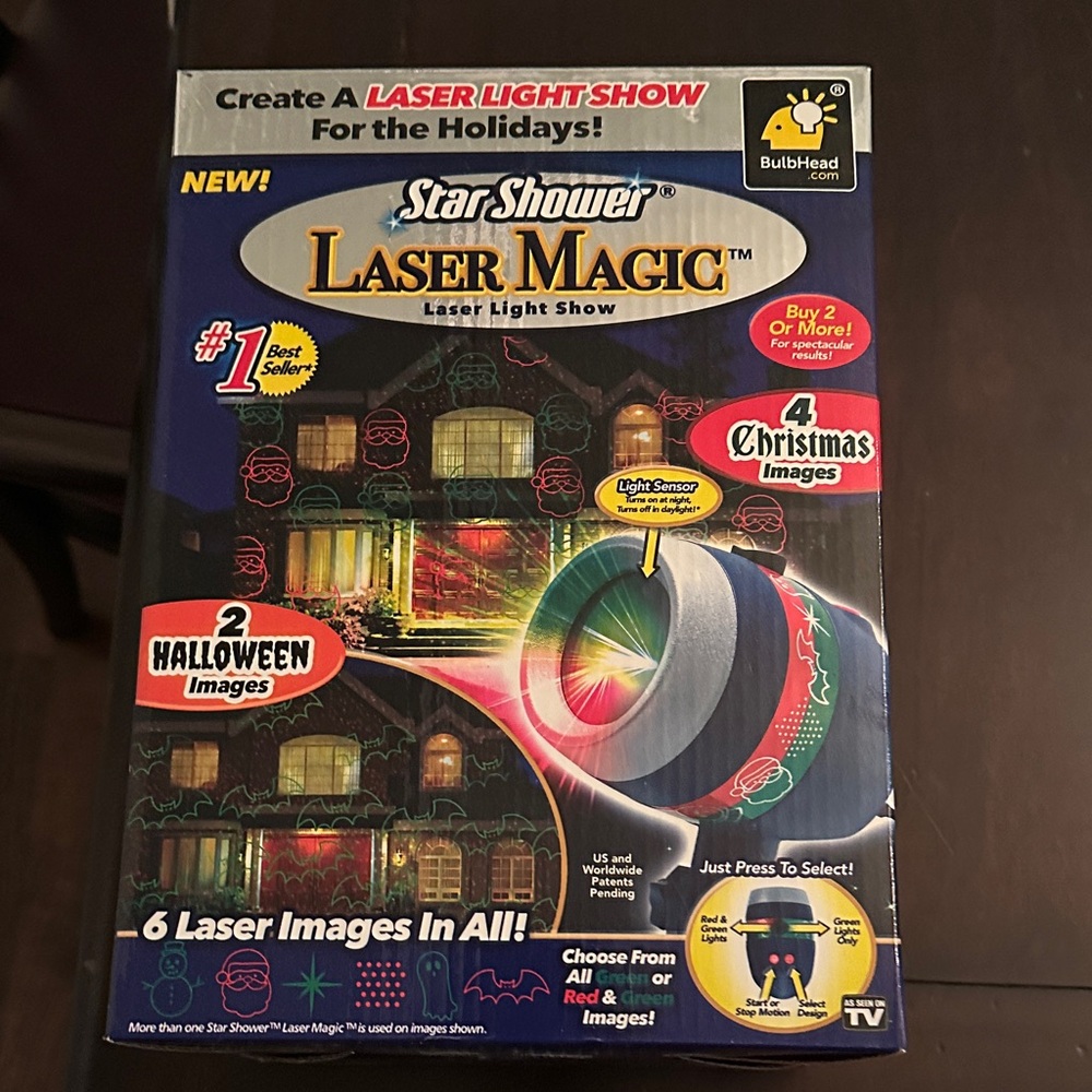 Laser Magic Light Show Projector NWT